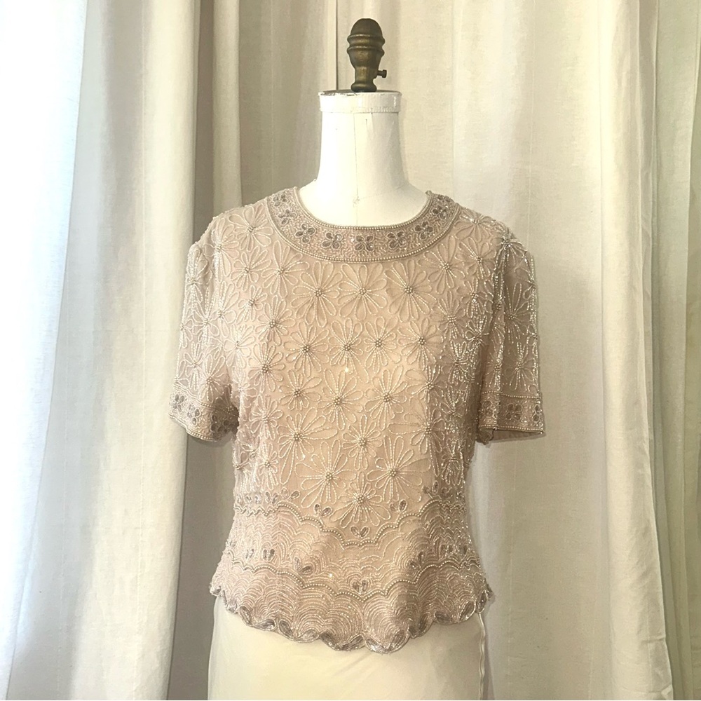 Adrianna Papel Embroidered Blouse - Picture 3 of 12